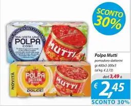 DiMeglio Polpa Mutti pomodoro-datterini offerta