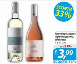 DiMeglio Vermentino di Sardegna-Alghero Rosato D.O.C. Sella&Mosca offerta