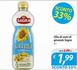DiMeglio Olio di semi di girasole Sagra offerta