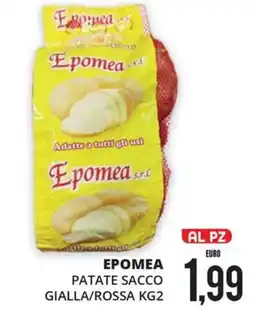 Mazzeo Supermercati Epomea patate sacco gialla/rossa offerta