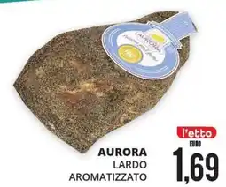 Mazzeo Supermercati Aurora lardo aromatizzato offerta