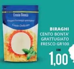 Mazzeo Supermercati Cento Bonta' Grattugiato Fresco offerta