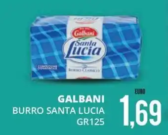 Mazzeo Supermercati Galbani burro santa lucia offerta