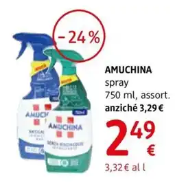 dm drogerie markt Amuchina spray offerta