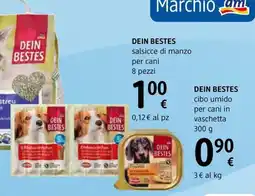 dm drogerie markt DEIN BESTES salsicce di manzo per cani offerta