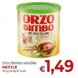 Maxi Nonna Isa Orzo Bimbo solubile Nestlé offerta