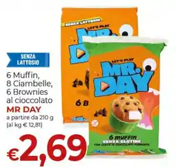 Maxi Nonna Isa Mr Day muffin ciambelle brownies al cioccolato offerta