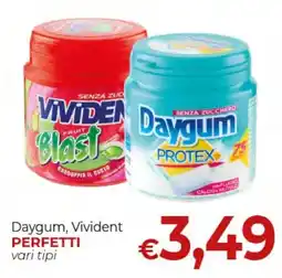 Maxi Nonna Isa Daygum, Vivident perfetti offerta