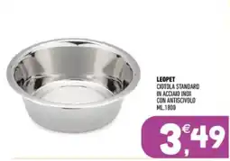 Ayoka Ciotola standard in acciaio inox con antiscivolo offerta