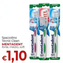 Maxi Nonna Isa Spazzolino Tecnic Clean Mentadent offerta