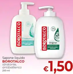 Maxi Nonna Isa Sapone liquido BOROTALCO idratante, antibatterico offerta