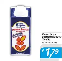 DiMeglio Panna fresca pastorizzata Latte Tigullio offerta