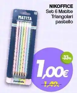 Franzy's Matita triangolari pastello offerta