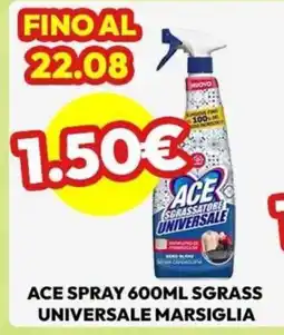 Gemar Detersivi Ace spray sgrassatore universale offerta