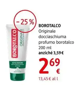dm drogerie markt Borotalco docciaschiuma profumo borotalco offerta