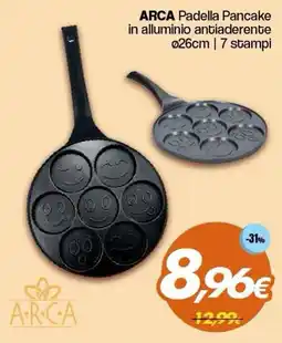Franzy's ARCA Padella Pancake offerta