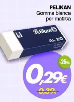 Franzy's Gomma bianca per matita Pelikan offerta