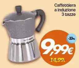 Franzy's Caffettiera a induzione 3 tazze offerta