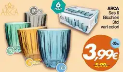 Franzy's Arca bicchieri offerta
