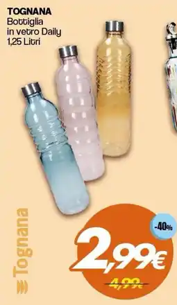 Franzy's Tognana Bottiglia in vetro Daily offerta
