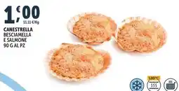 Gourmet Déco Canestrella besciamella e salmone offerta