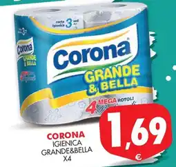 Mazzeo Supermercati Corona carta igienica grande & bella offerta