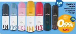 Franzy's Deodorante Spray Ciauru offerta