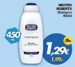 Franzy's Neutro Roberts shampoo offerta