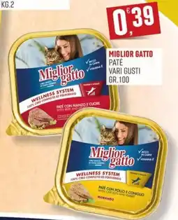 Marketpiù Miglior gatto paté vari gusti offerta