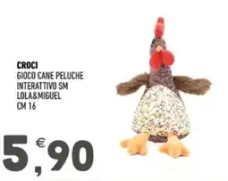Ayoka Gioco cane peluche interattivo sm lola&miguel offerta