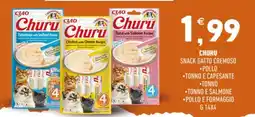 Ayoka Churu snack gatto cremoso offerta