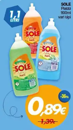 Franzy's Sole piatti offerta