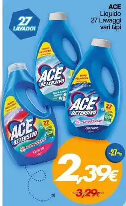 Franzy's ACE Detersivo offerta