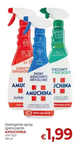 Maxi Nonna Isa Detergente spray igienizzante AMUCHINA offerta