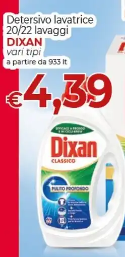 Maxi Nonna Isa Detersivo lavatrice Dixan classico offerta