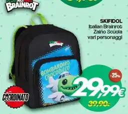 Franzy's Zaino Scuola vari personaggi offerta
