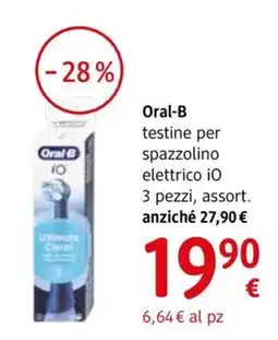 dm drogerie markt Oral-B testine per spazzolino elettrico iO offerta