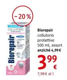 dm drogerie markt Biorepair collutorio protettivo offerta