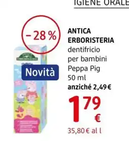 dm drogerie markt dentifricio per bambini Peppa Pig offerta