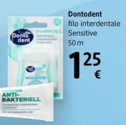 dm drogerie markt Dontodent filo interdentale Sensitive offerta