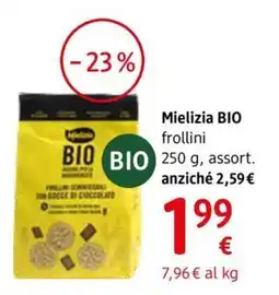 dm drogerie markt Mielizia BIO frollini offerta