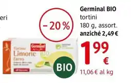 dm drogerie markt Germinal tortini Limone farro BIO offerta