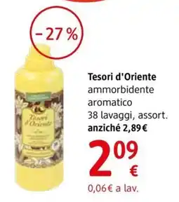 dm drogerie markt Tesori d'Oriente ammorbidente aromatico offerta