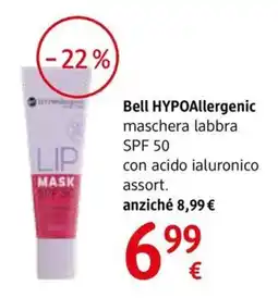 dm drogerie markt Bell HYPOAllergenic maschera labbra offerta