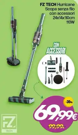 Franzy's FZ TECH Scopa senza filo offerta