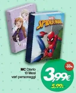 Franzy's MC Diario offerta