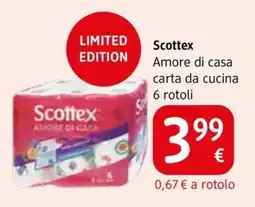 dm drogerie markt Scottex Amore di casa carta da cucina offerta