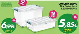 Franzy's Domopak Living Box Contenitore Katla con ruote offerta