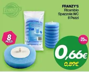Franzy's Franzy's Ricambio Spazzola WC offerta