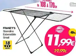 Franzy's Franzy's Stendino Estensibile Small offerta